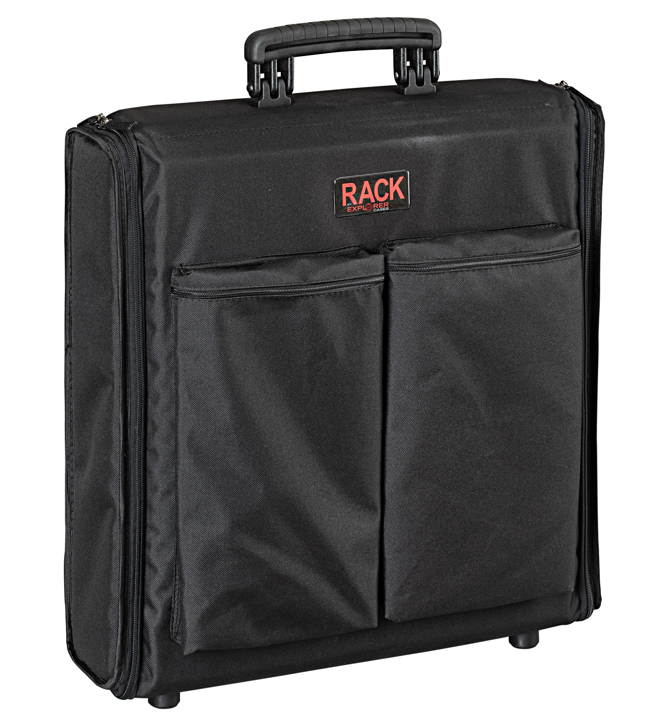 2U Soft 19" Rack Case with carry handle (Up to 420 mm of rack depth) 2U Soft 19" Rack Case with carry handle (Up to 420 mm of rack depth)
