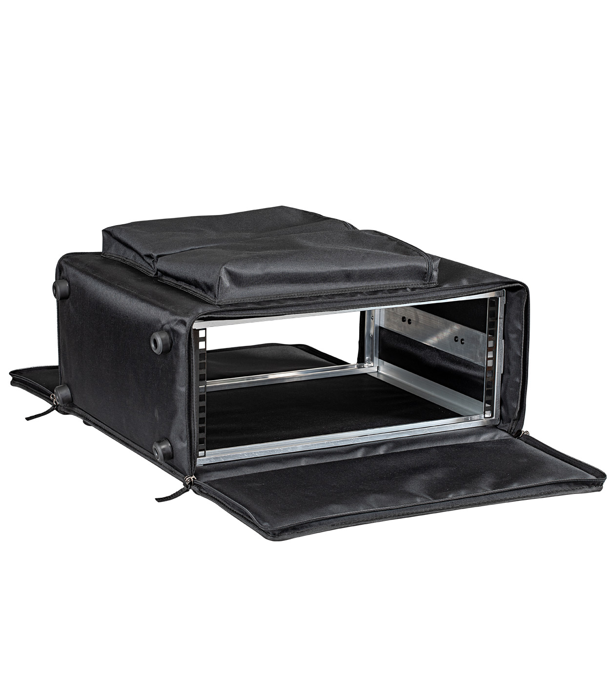 4U Soft 19" Rack Case with carry handle (Up to 420 mm of rack depth) 4U Soft 19" Rack Case with carry handle (Up to 420 mm of rack depth)