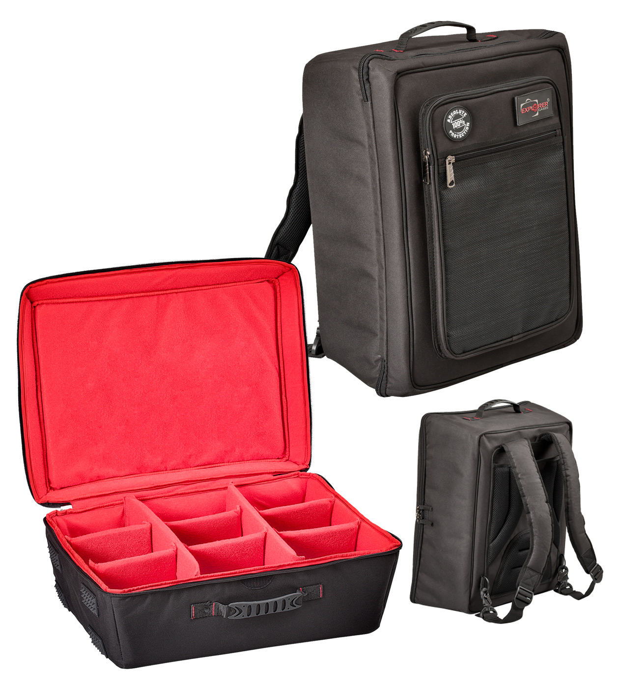 Backpack w/internal adjustable partitions, fits mod. 5325/5326 Backpack w/internal adjustable partitions, fits mod. 5325/5326
