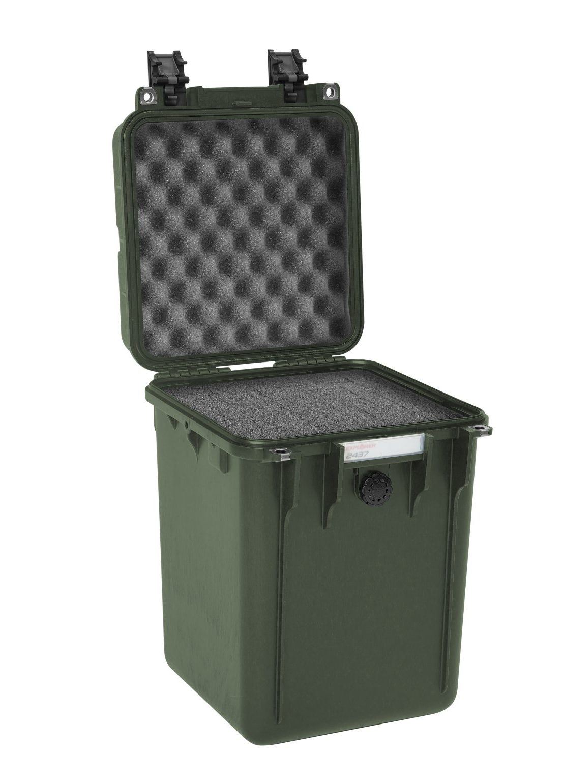 militär grün / mit Würfelschaum